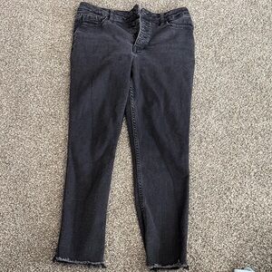 Old Navy Women's High Rise Black Jeans